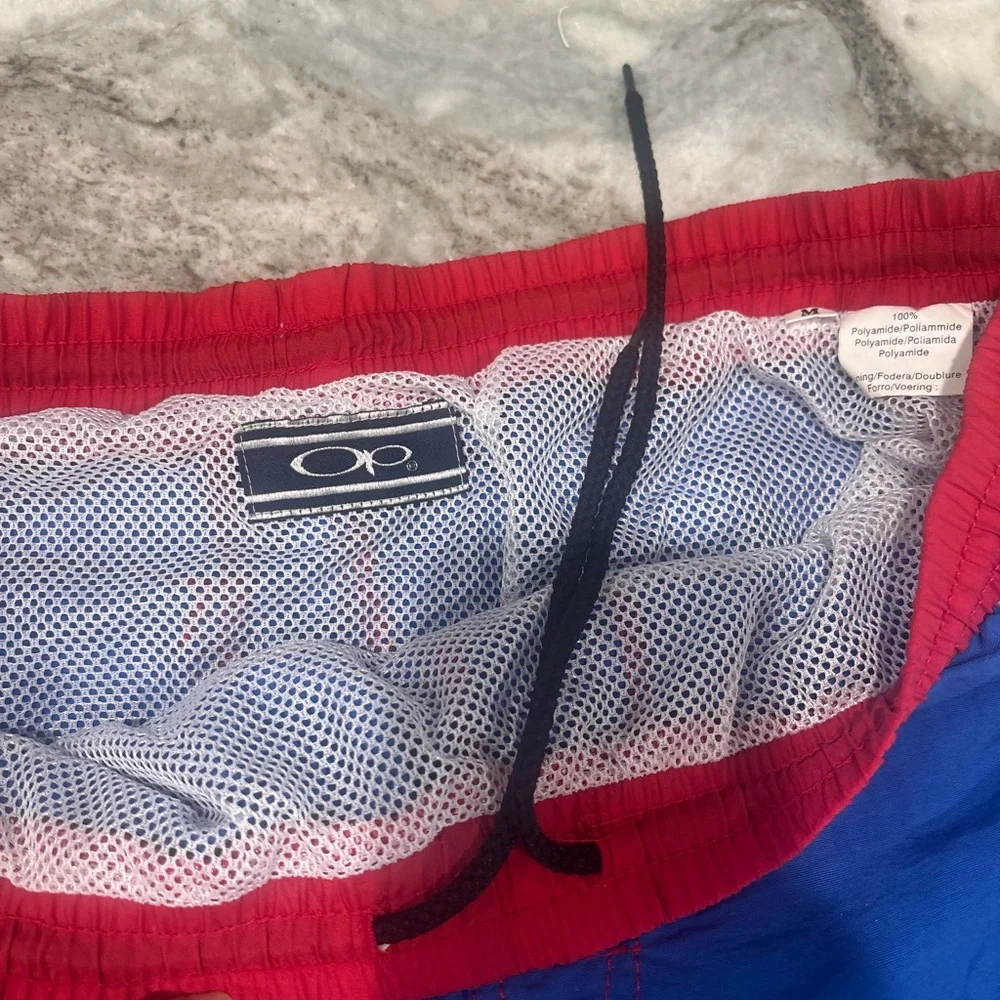 OP Ocean Pacific Men's Board Shorts Swim Trunks Mesh Lined size:M